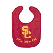 USC Trojans Cardinal SC Interlock Little Trojan Fan Bib